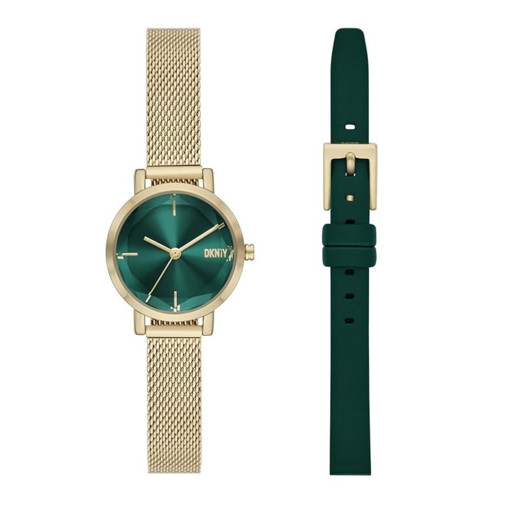 DKNY Women's Soho Slim Stainless Steel Quartz Dress Watch Ladies